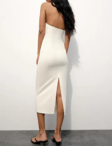 Rochie medie Zara, alb