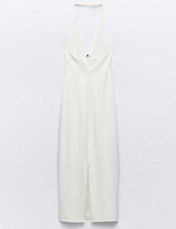 Rochie medie Zara, alb