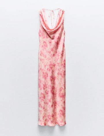 Rochie lunga Zara, roz