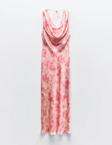 Rochie lunga Zara, roz