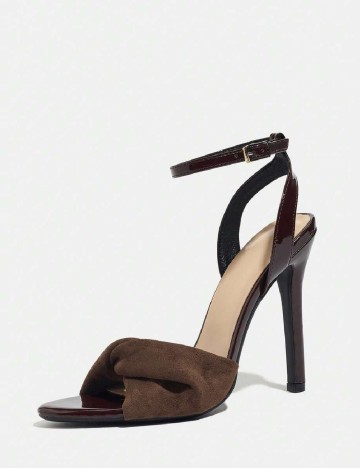 Sandale SHEIN, maro