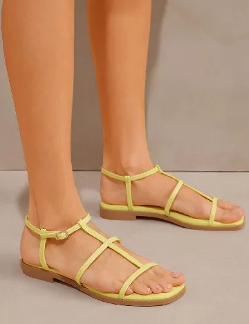 Sandale SHEIN, galben