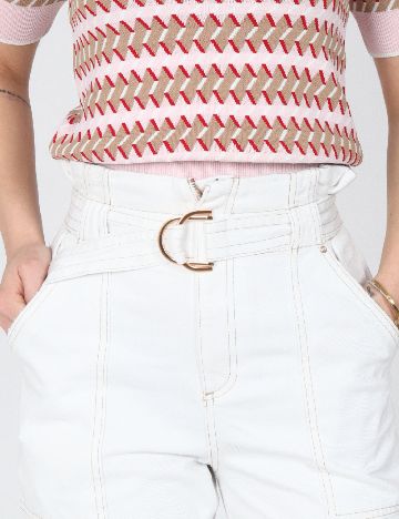 Pantaloni River Island, alb