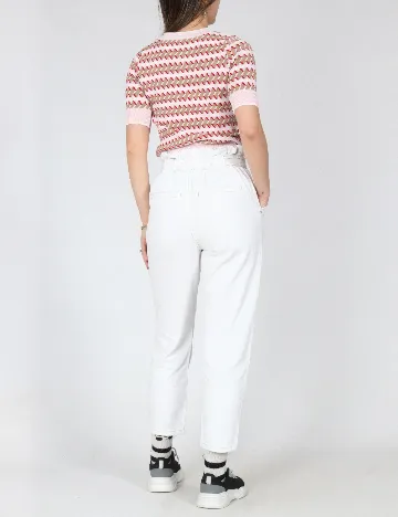 Pantaloni River Island, alb