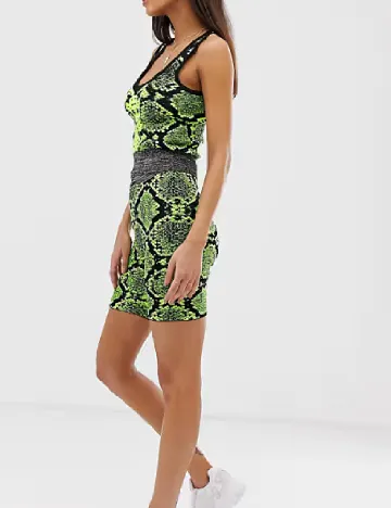 Top River Island, verde/negru