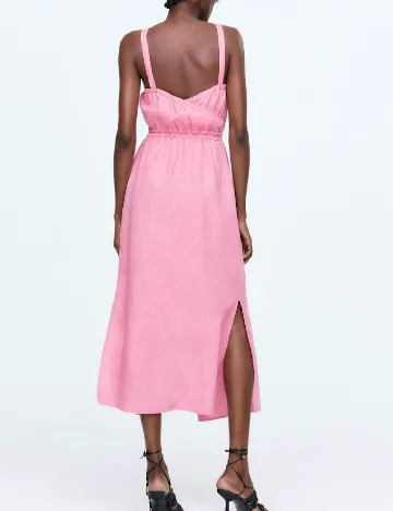 Rochie medie Zara, roz