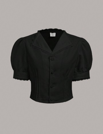 Top Shein Kids, negru