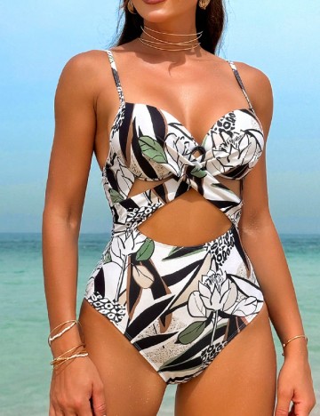 Costum de baie SHEIN, mix culori