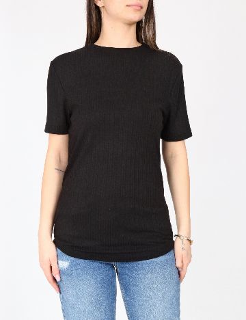 Tricou River Island, negru