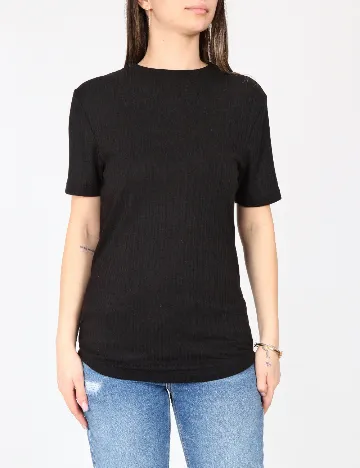 Tricou River Island, negru