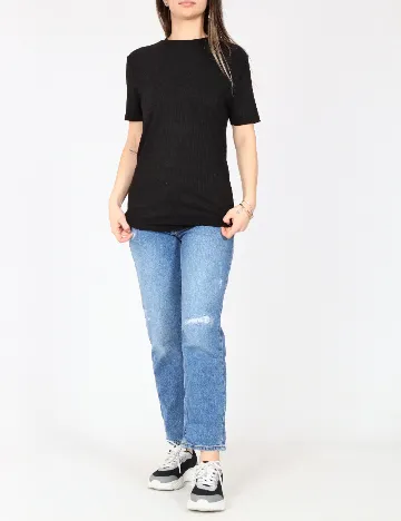 Tricou River Island, negru