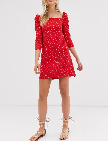 Rochie scurta River Island, rosu