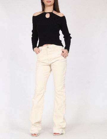 Blugi River Island, ecru