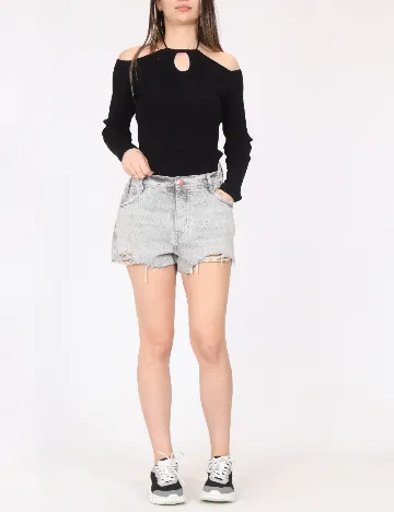 Pantaloni scurti River Island, gri