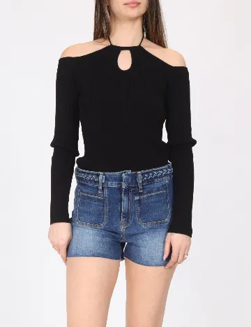 Pantaloni scurti River Island, albastru