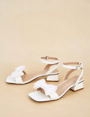 Sandale SHEIN, alb