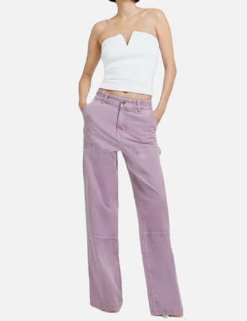 Pantaloni River Island, mov