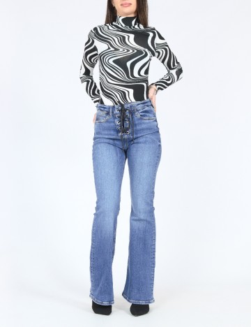 Blugi River Island, albastru