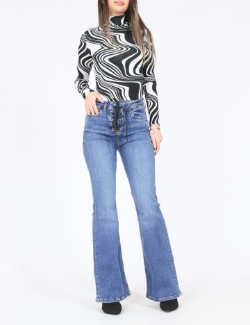 Blugi River Island, albastru