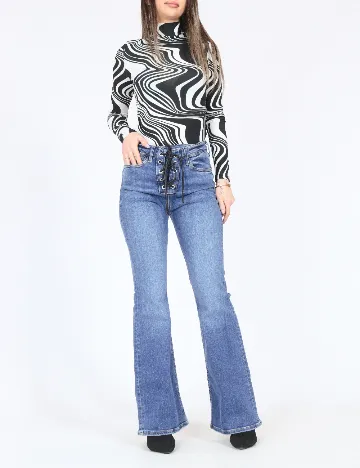 Blugi River Island, albastru