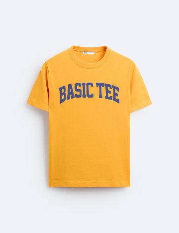 Tricou Zara, portocaliu