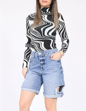 Pantaloni scurti River Island, albastru