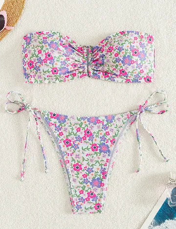 Costum de baie SHEIN, floral