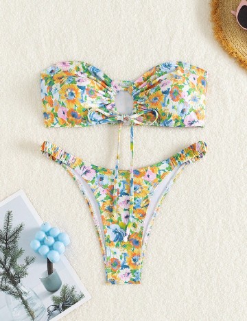 Costum de baie SHEIN, mix culori