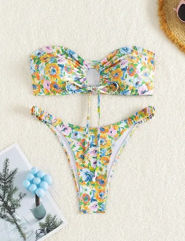 Costum de baie SHEIN, mix culori