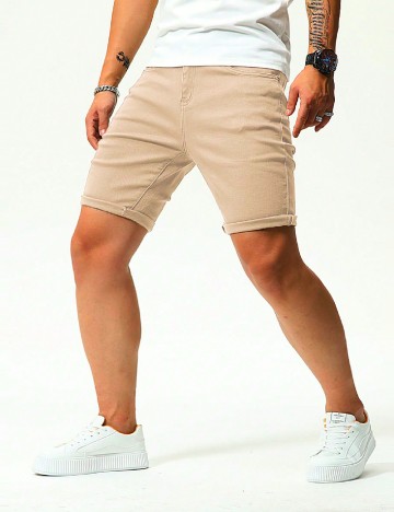 Pantaloni scurti SHEIN, maro