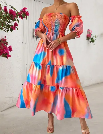 Rochie lunga SHEIN, mix culori