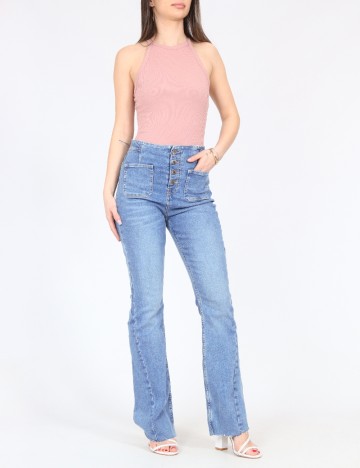 Blugi River Island, albastru