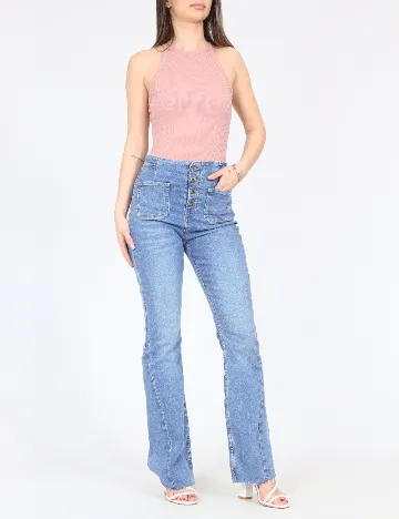 Blugi River Island, albastru