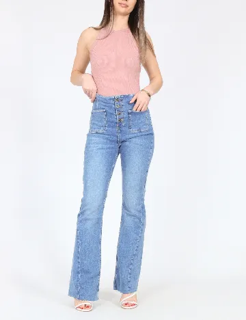 Blugi River Island, albastru