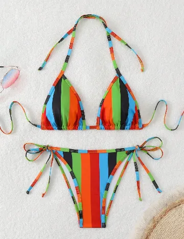 Costum de baie SHEIN, mix culori