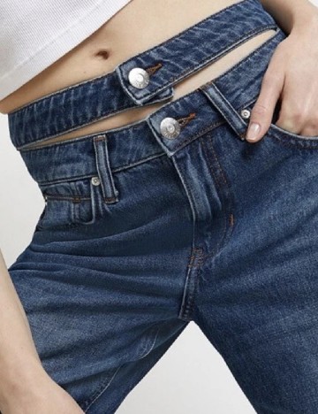 Blugi River Island, bleumarin