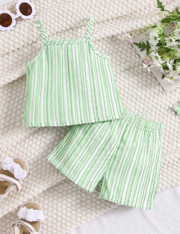 Compleu Shein Kids, verde