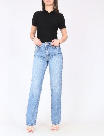 Blugi River Island, albastru