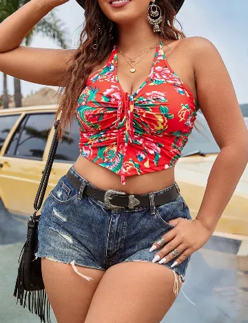 Top SHEIN CURVE, mix culori