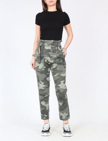 Pantaloni River Island, army
