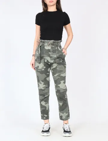 Pantaloni River Island, army