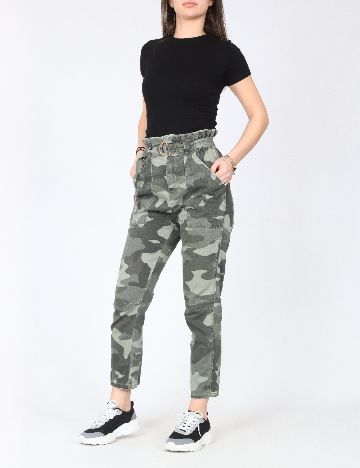 Pantaloni River Island, army