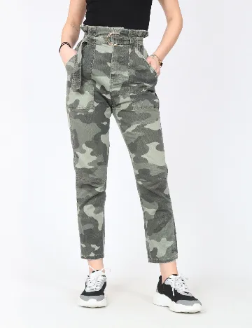 Pantaloni River Island, army