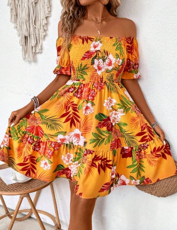 Rochie scurta SHEIN, mix culori