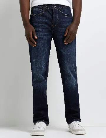 Blugi River Island, bleumarin