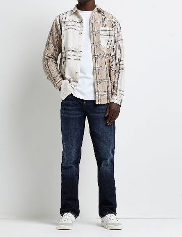 Blugi River Island, bleumarin