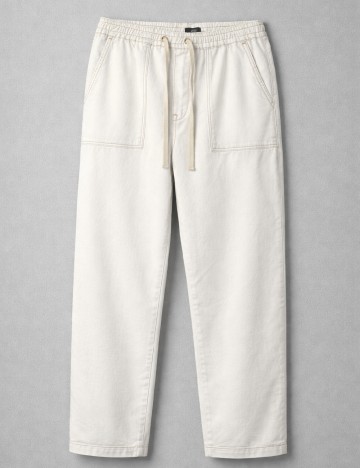 Pantaloni River Island, alb