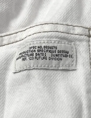 Pantaloni River Island, alb