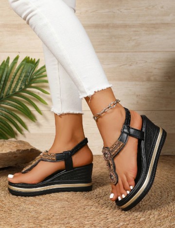 Sandale SHEIN, negru