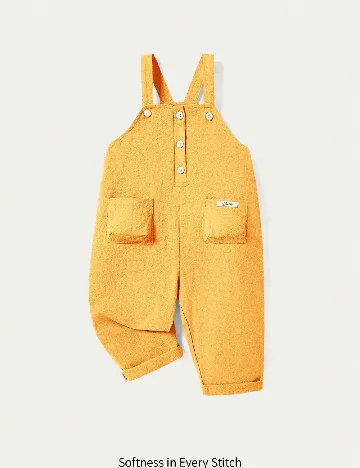 Salopeta CozyCub, mustar